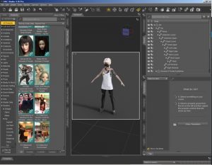 how to get free daz 3d models