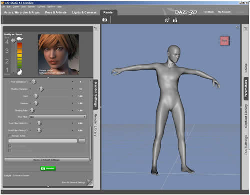 フィギュア別に服を購入する必要がなくなる Daz Studio 4 Genesis Poser覚書 使い方とフィギュア紹介