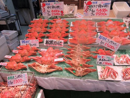 吉本水産のカニ