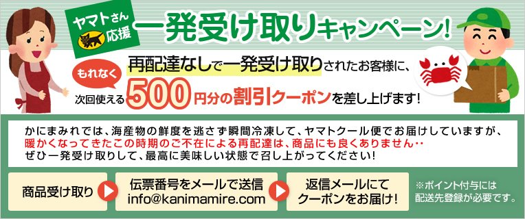 ヤマトの一発受け取りクーポン