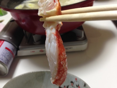 カニのプリプリ感