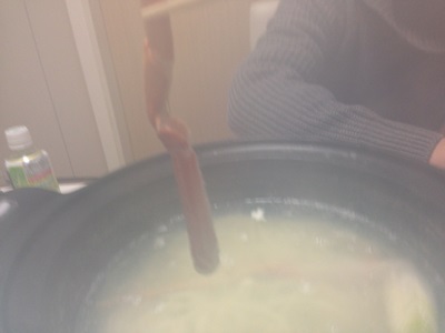 カニ鍋とカニ身