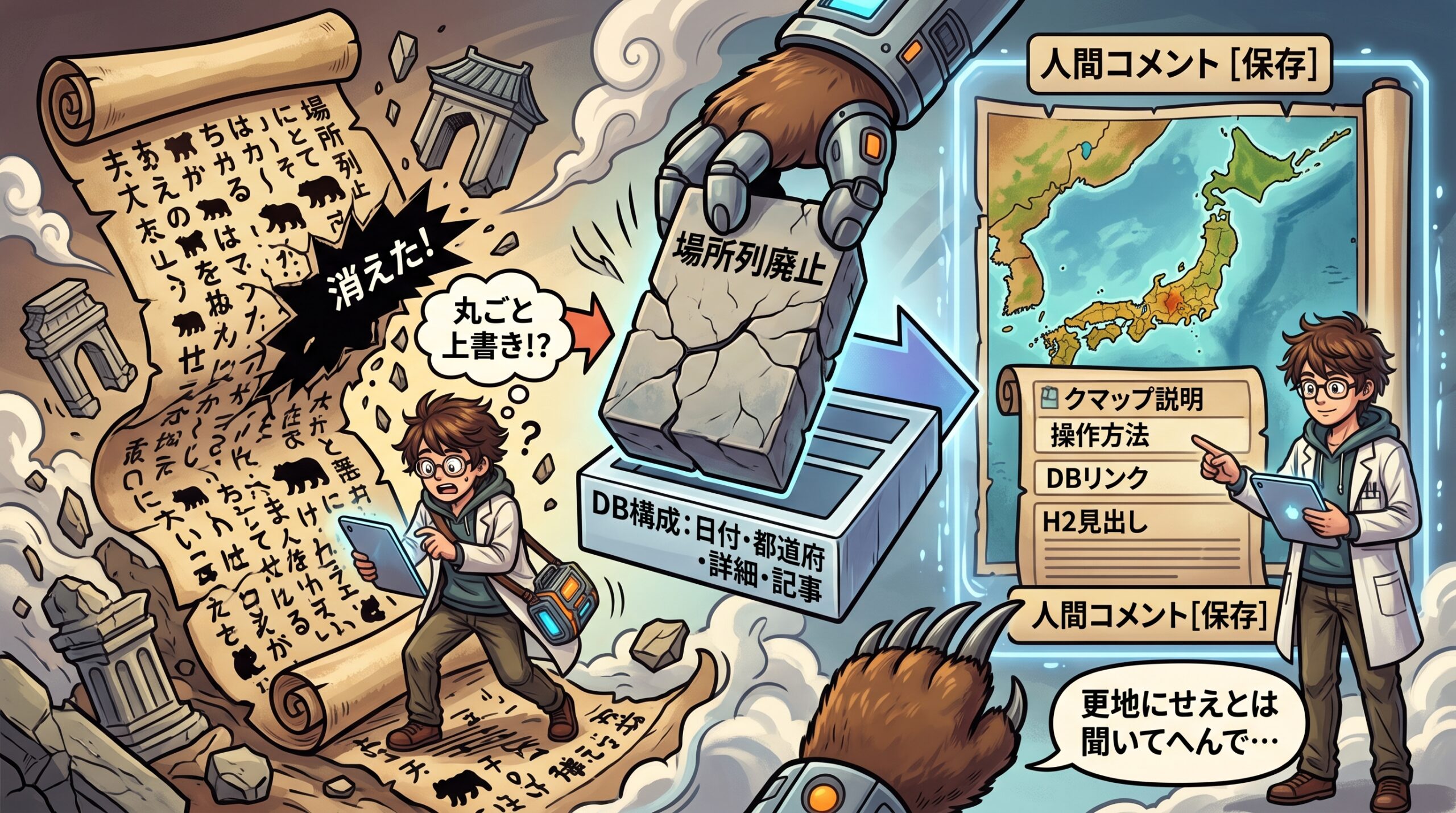 最新章 消えた説明文を取り戻せの挿絵
